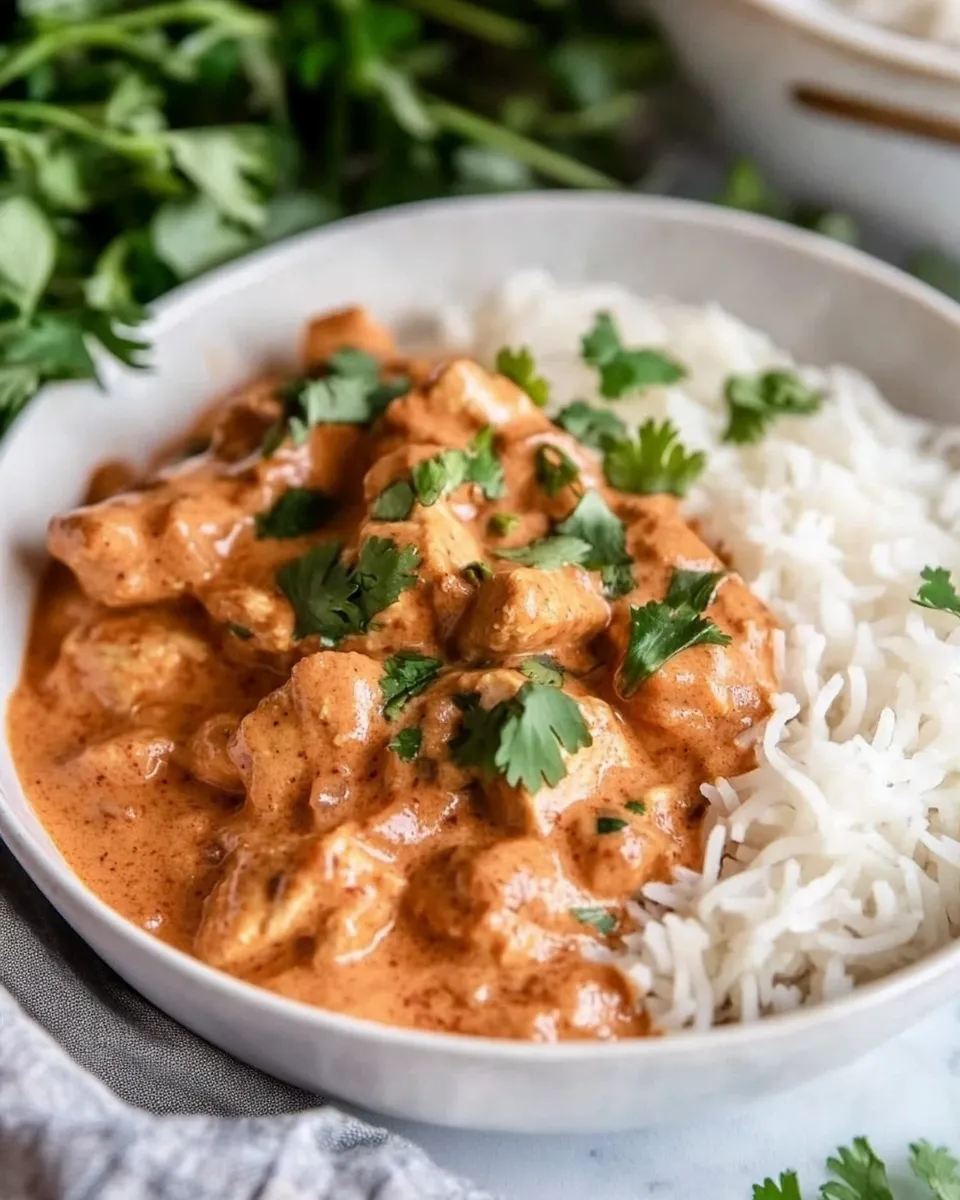 Homemade Easy Crockpot Chicken Tikka Masala photo