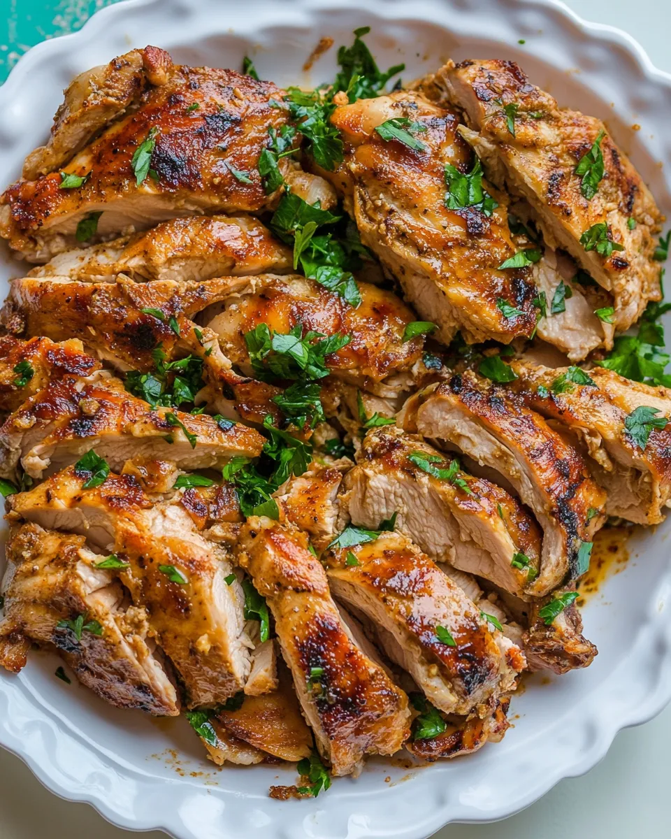 Delicious Easy Oven Roasted Chicken Shawarma dish photo