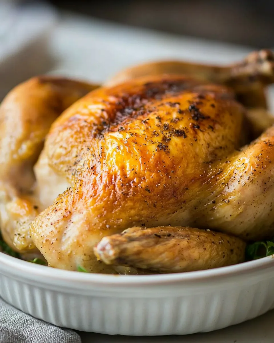 Classic Easy Roasted Chicken Guide image
