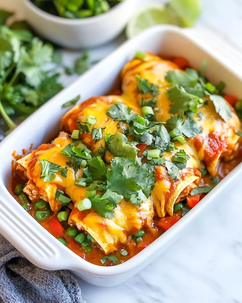 Homemade Enchilada Chicken Roll-Ups photo