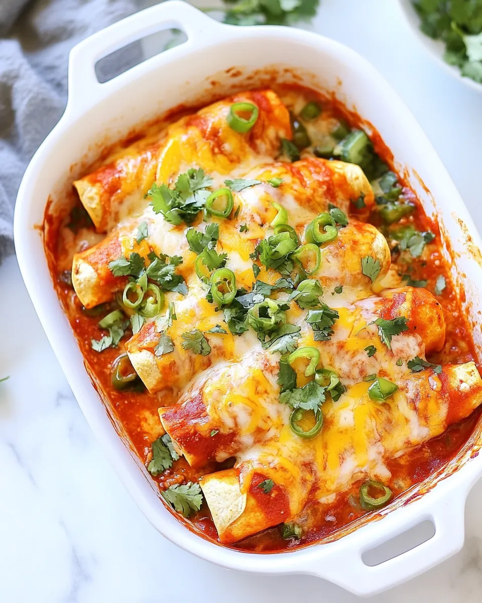 Easy Enchilada Chicken Roll-Ups recipe photo