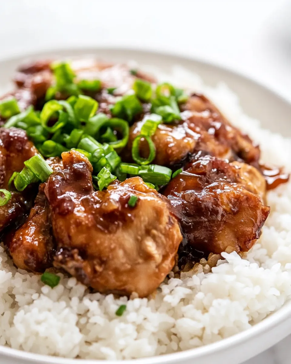 Delicious Filipino Chicken Adobo dish photo