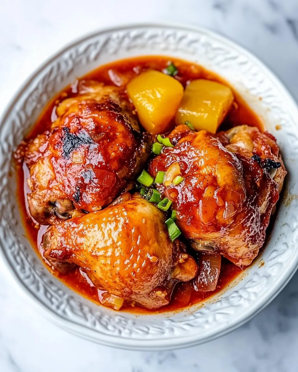 Easy Filipino Chicken Asado picture
