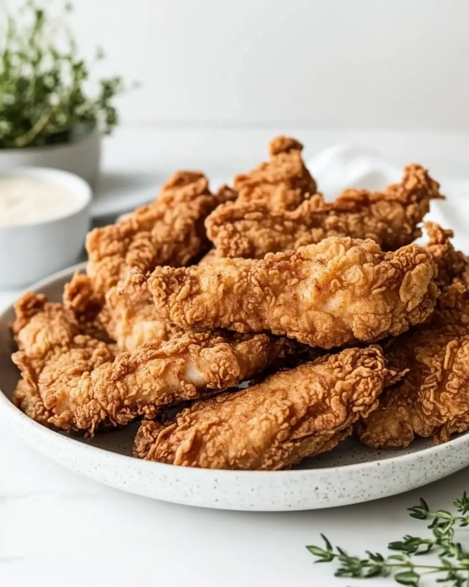 Easy Fried Chicken Tenders Recipe picture
