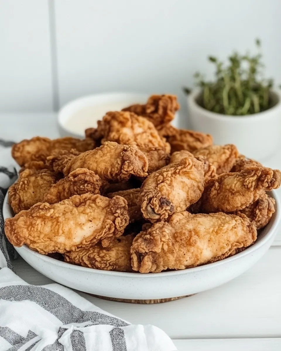Delicious Fried Chicken Tenders Recipe shot