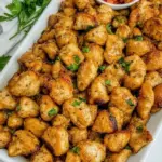 homemade Garlic Butter Chicken Bites photo