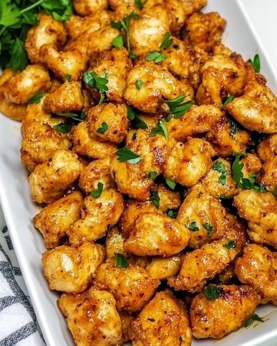 classic Garlic Butter Chicken Bites image