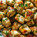 homemade Garlic Butter Chicken Bites (15-Minute Recipe!) photo