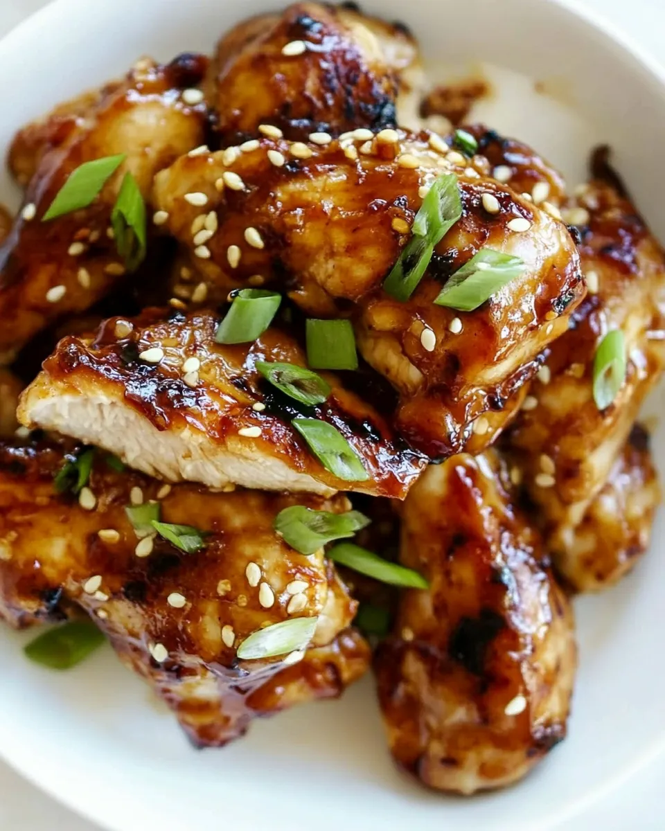 Classic Garlic Sriracha Chicken image