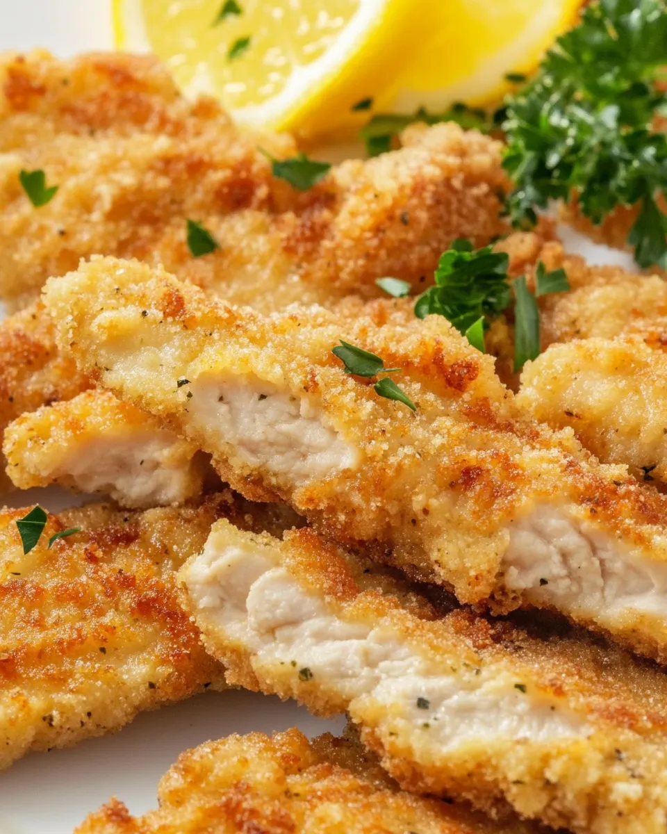 Delicious Gluten-Free Chicken Cutlets plate image