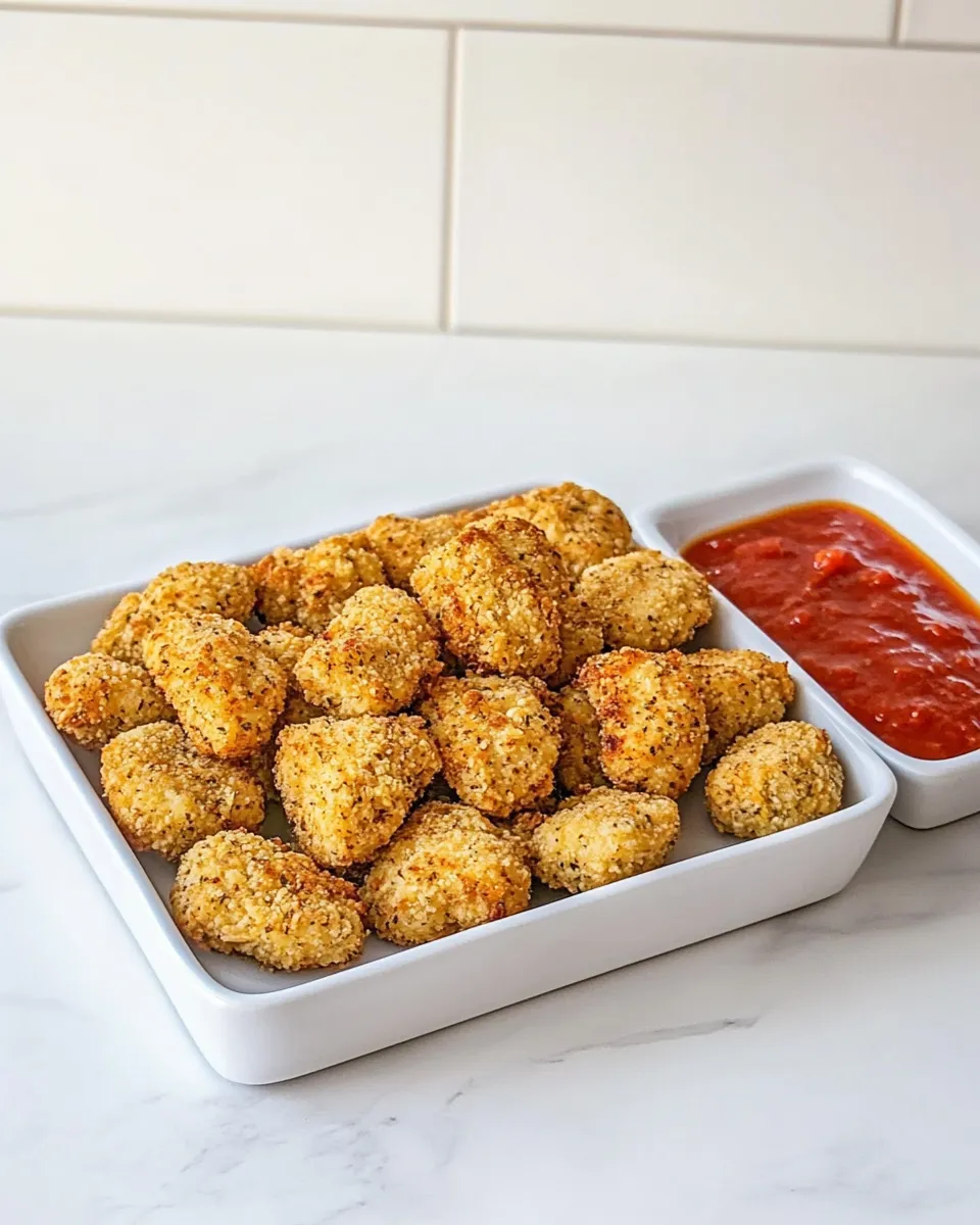 Delicious Gluten-Free Chicken Nuggets plate image