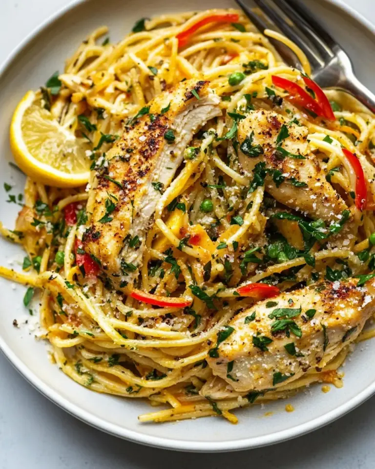 Homemade Gluten-Free Chicken Scampi photo