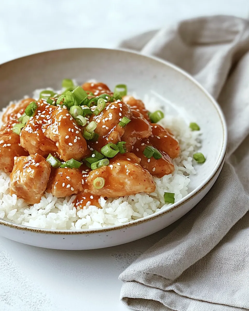 Delicious Gochujang Chicken dish photo