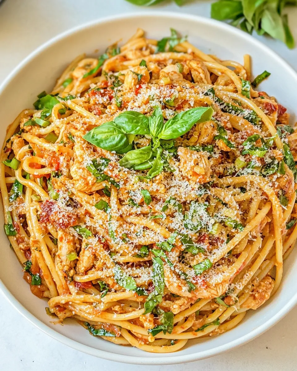 Easy Gochujang Chicken Pasta picture
