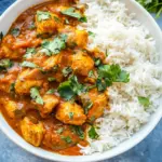 homemade Healthy Almond Milk Chicken Curry (Dairy Free) photo