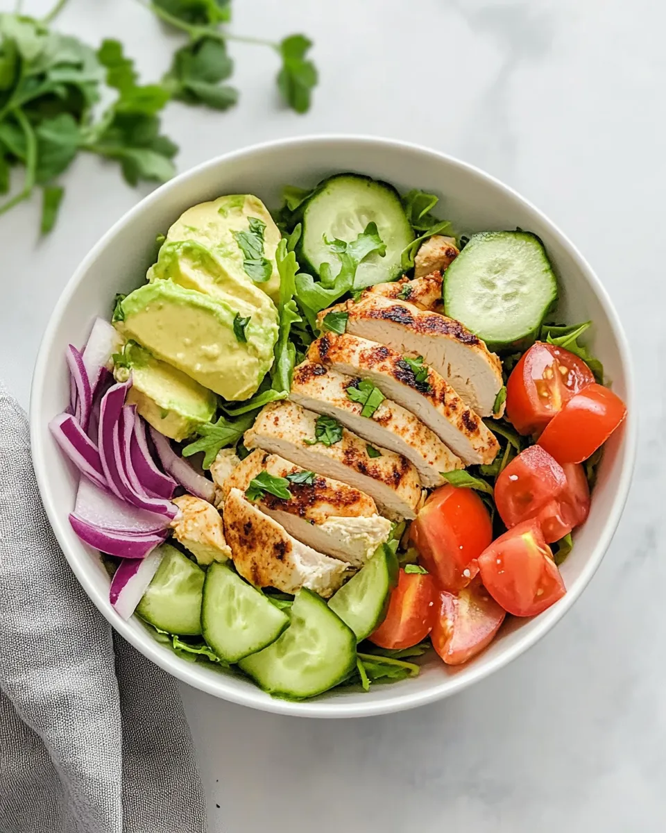 Homemade High-Protein Hummus Chicken Salad photo