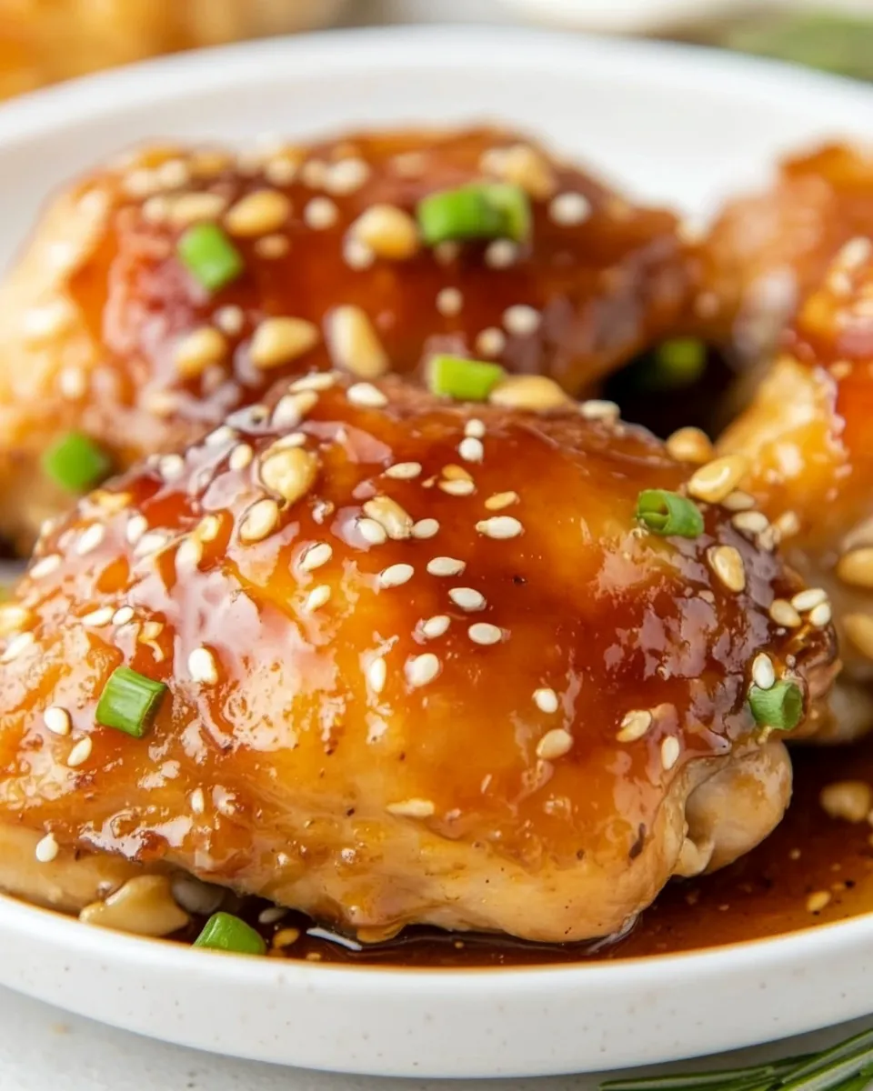 Easy Honey Garlic Chicken Thigh Sheet Pan Recipe picture