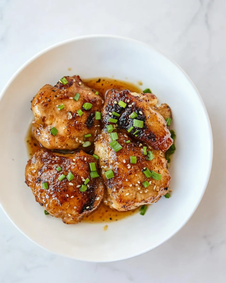 Easy Honey Garlic Soy Sauce Chicken recipe photo