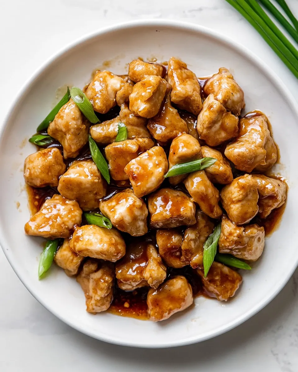Delicious Honey Ginger Chicken dish photo
