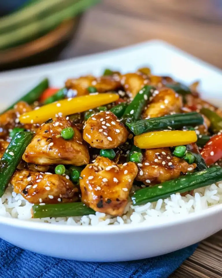 Homemade Honey Sesame Chicken Stir Fry photo