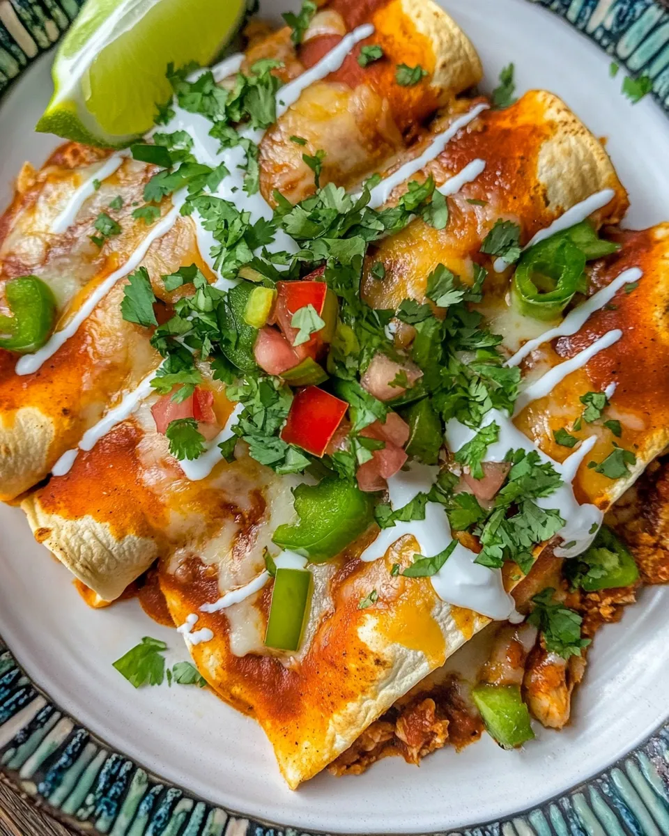 Homemade How To Make Chicken Enchiladas photo