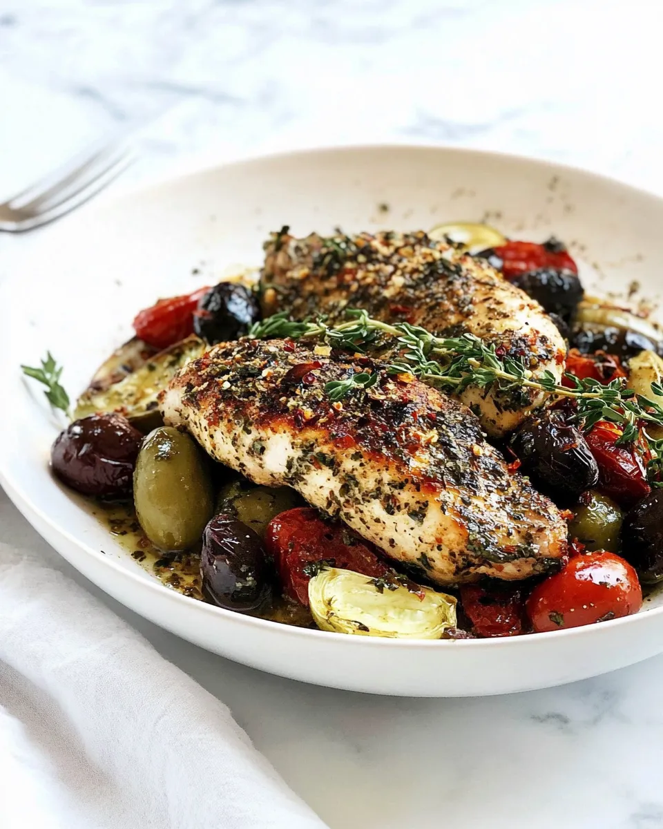 Delicious How to Make Greek Chicken dish photo