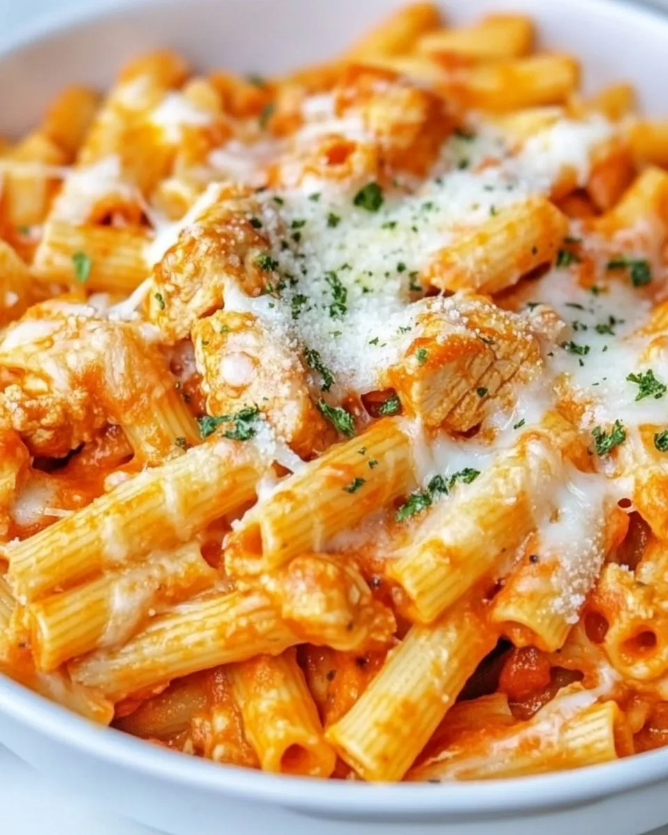 classic How to Make One Pot Chicken Parmesan Pasta image