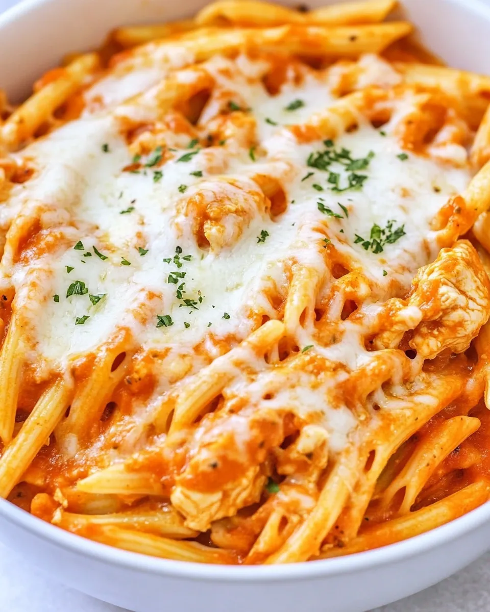easy How to Make One Pot Chicken Parmesan Pasta picture
