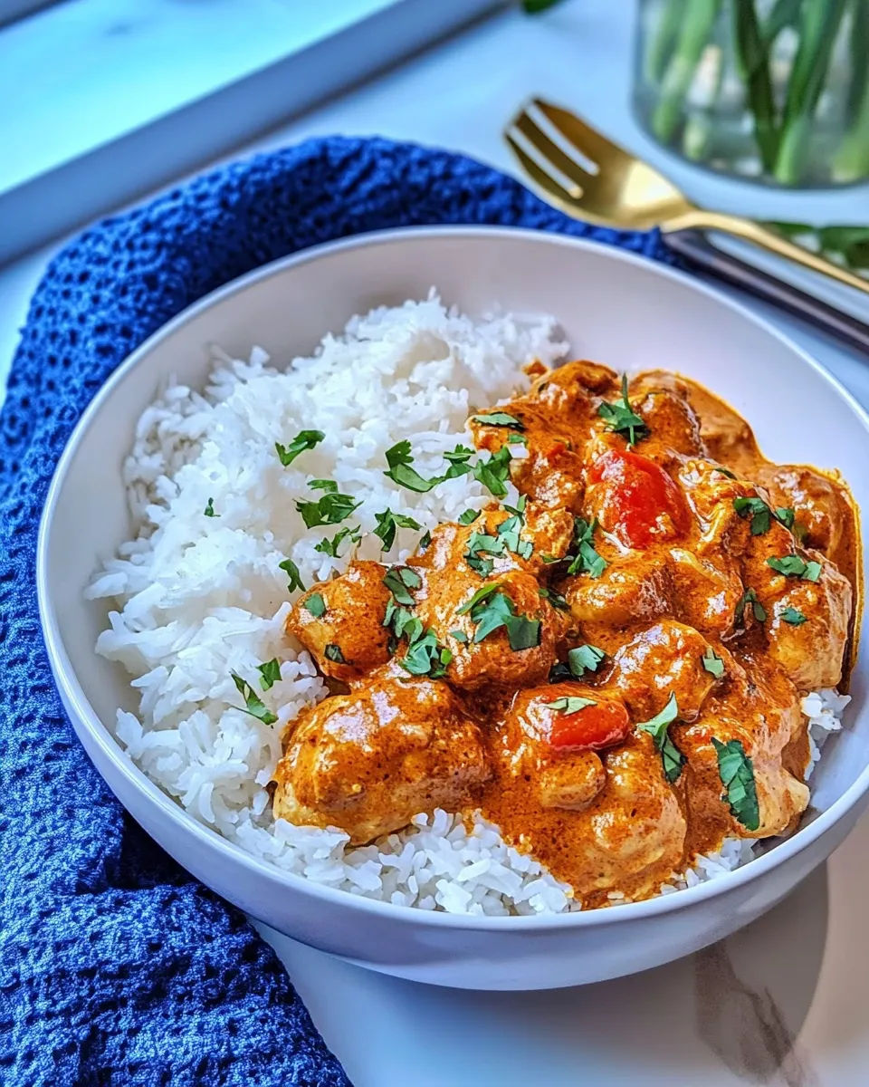 homemade Indian Butter Chicken (Murgh Makhani) photo