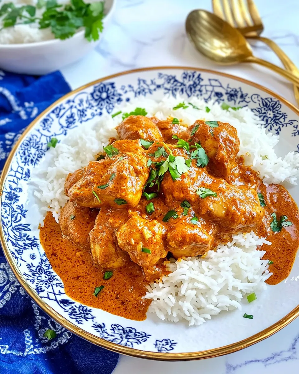classic Indian Butter Chicken (Murgh Makhani) image