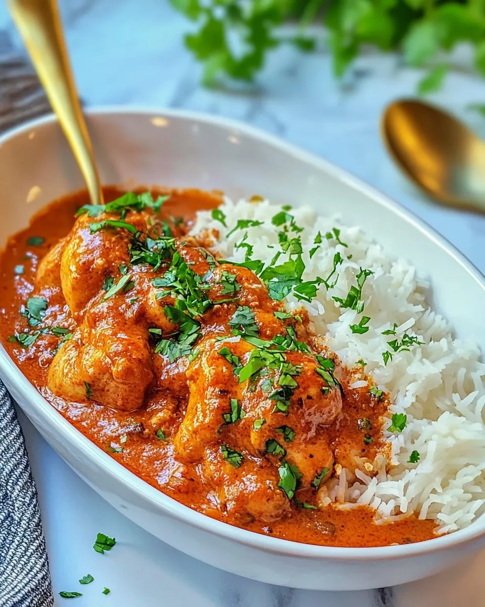 easy Indian Butter Chicken (Murgh Makhani) recipe image