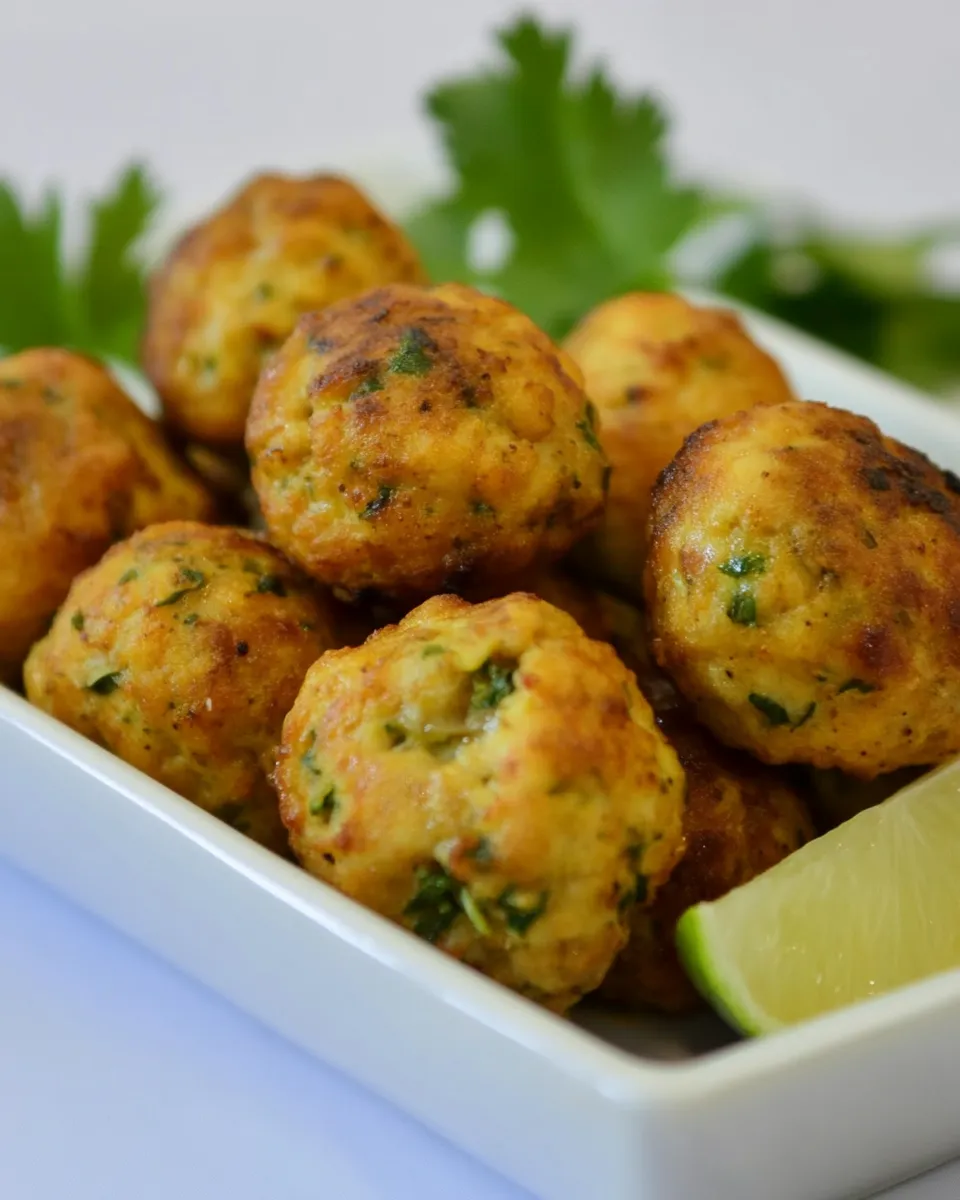 Homemade Indian Chicken Meatballs photo