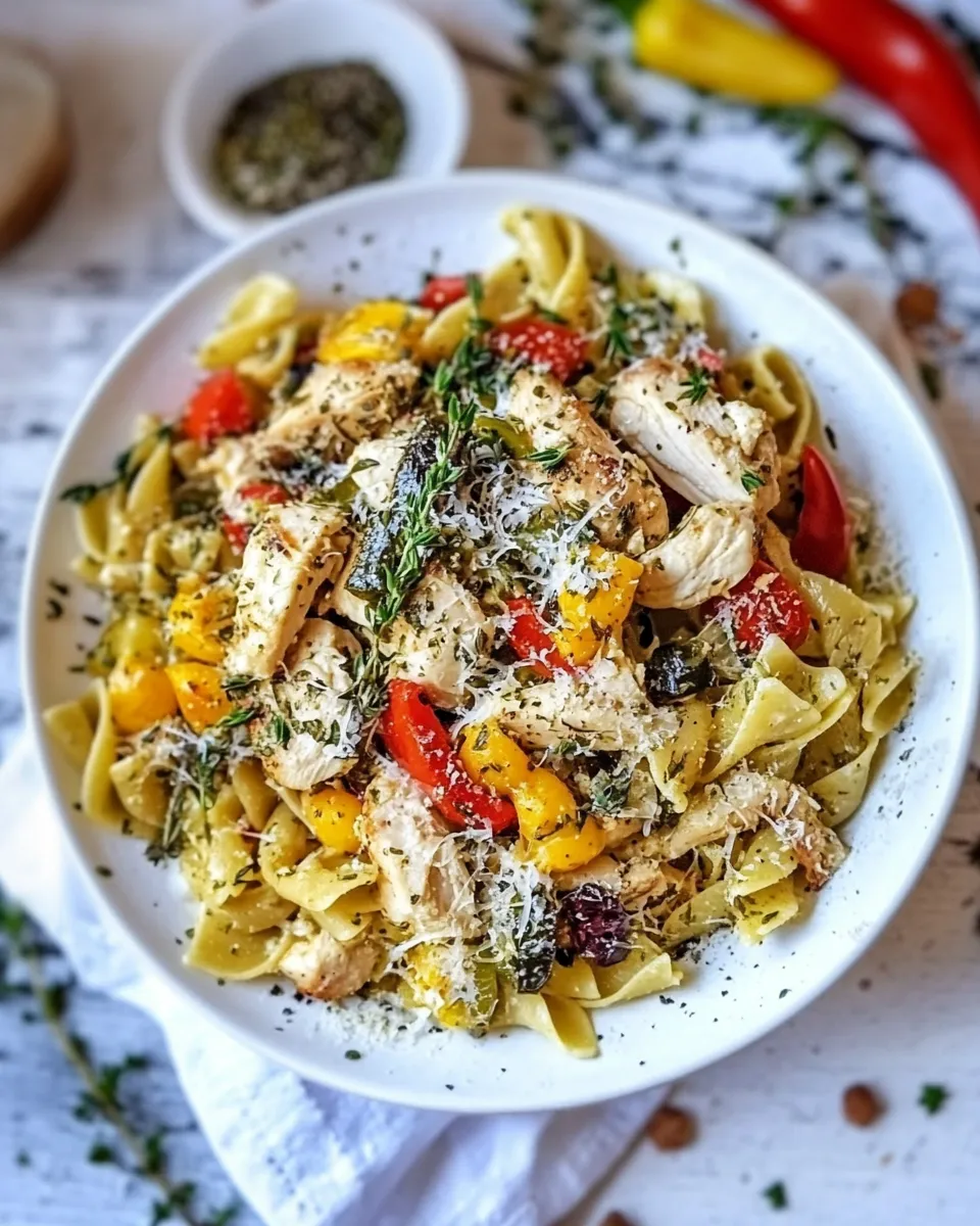 Easy Instant Pot Chicken Pasta Dinner recipe photo