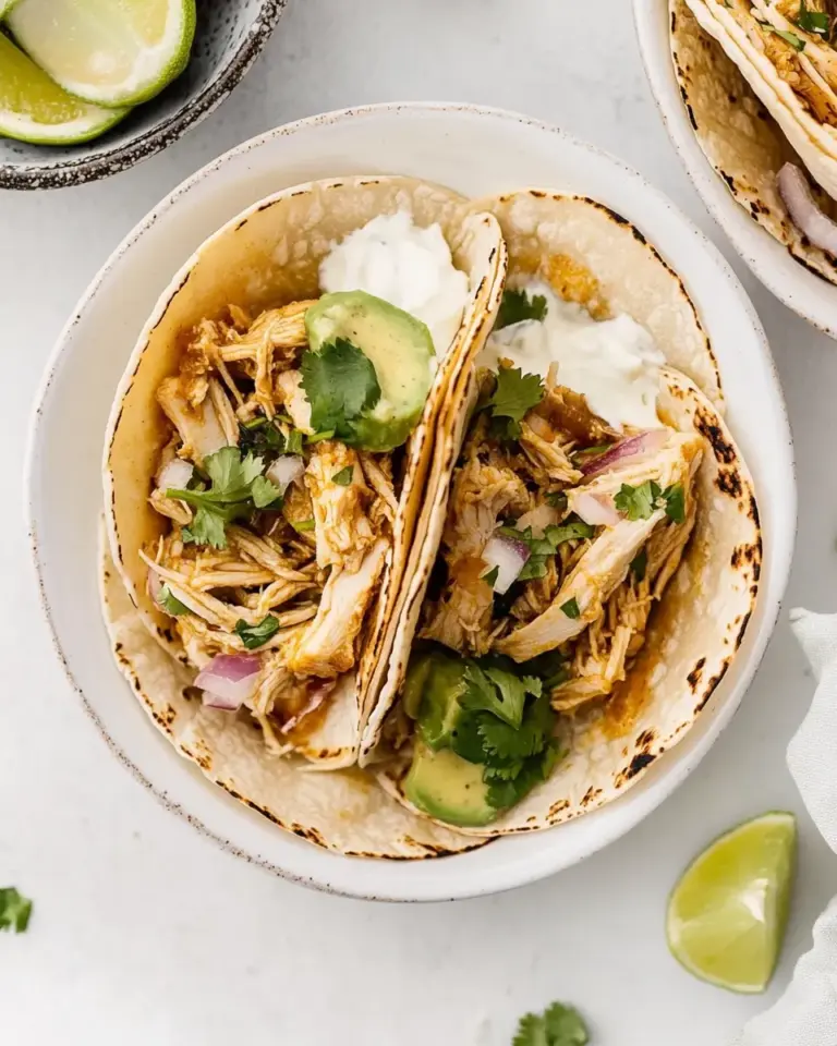 Homemade Instant Pot Chicken Tacos photo