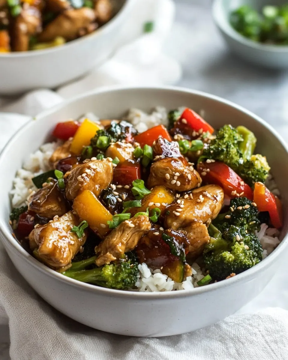 Classic Instant Pot Chicken Teriyaki Bowls image