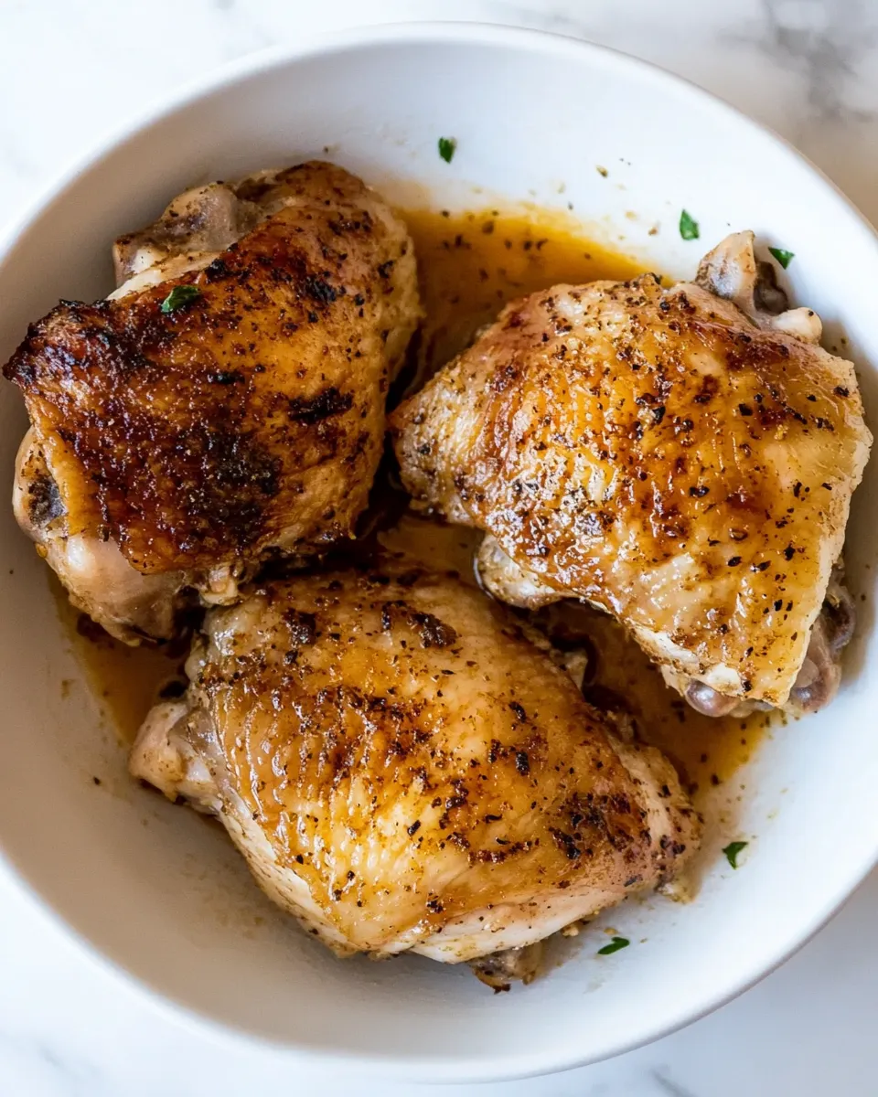 Classic Instant Pot Chicken Thighs (Fresh or Frozen) image