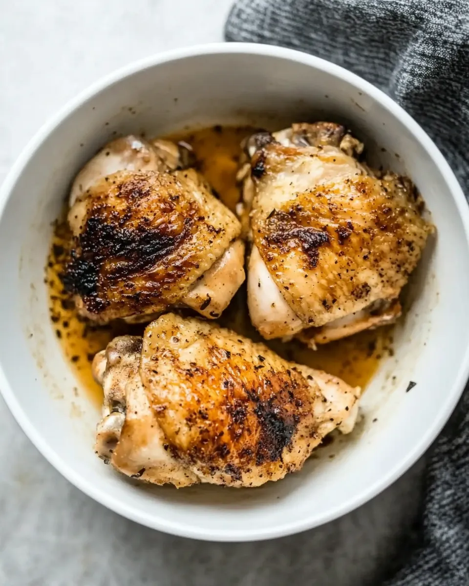 Easy Instant Pot Chicken Thighs (Fresh or Frozen) recipe photo