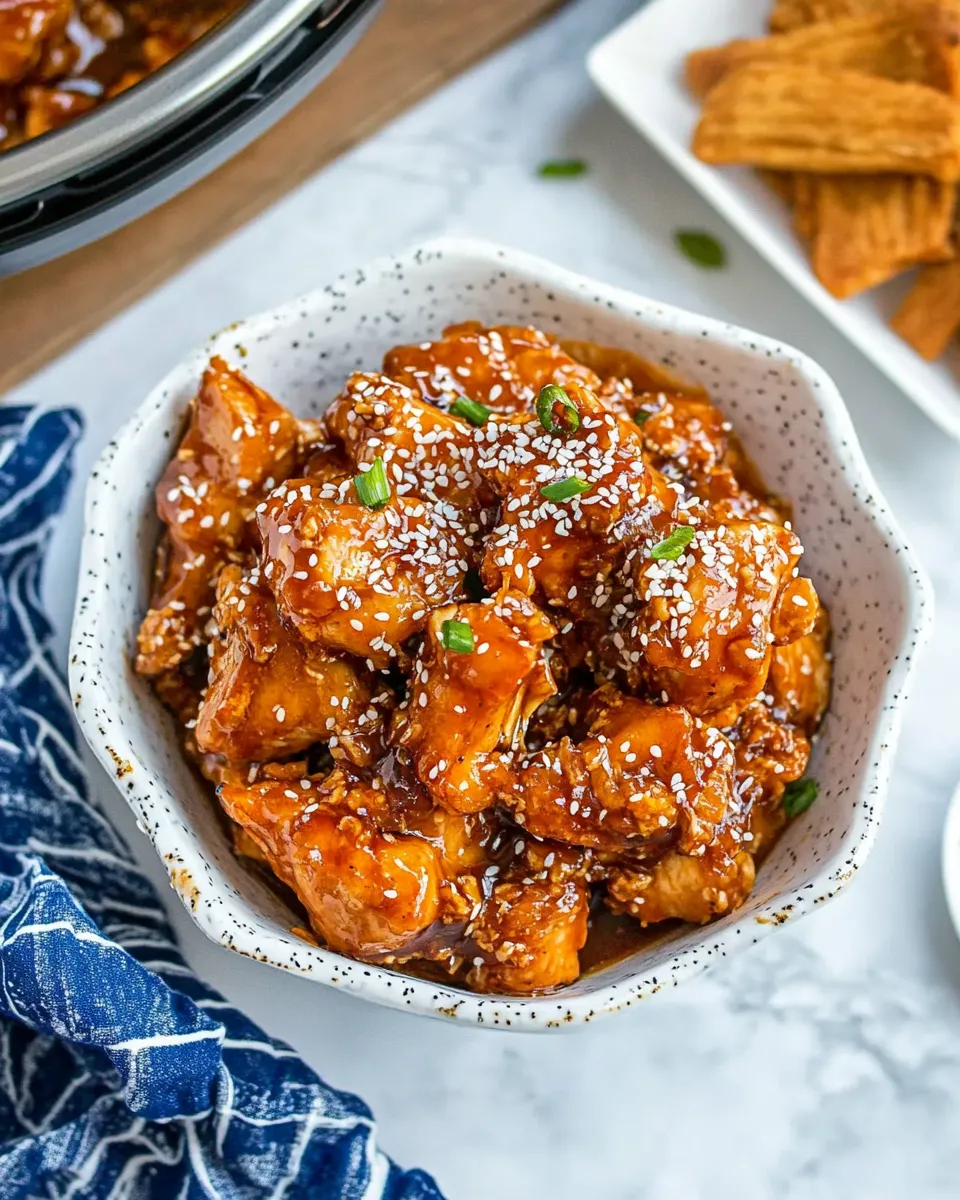 Classic Instant Pot Honey Sesame Chicken image