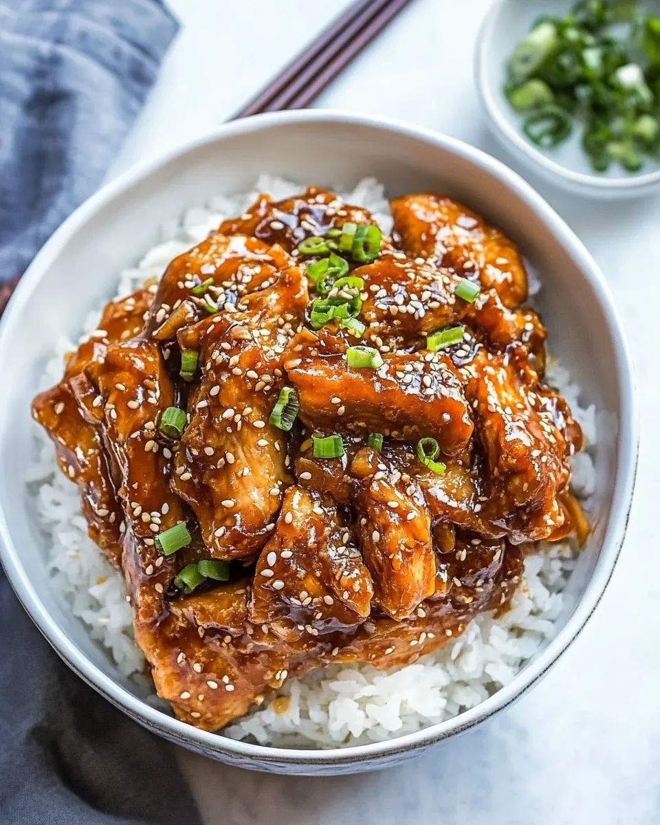 Easy Instant Pot Honey Sesame Chicken recipe photo