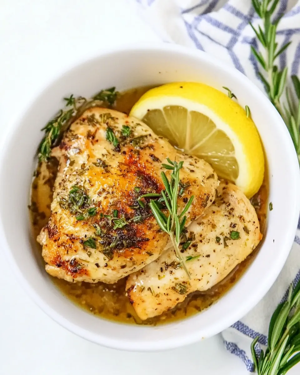 Classic Instant Pot Lemon Chicken image