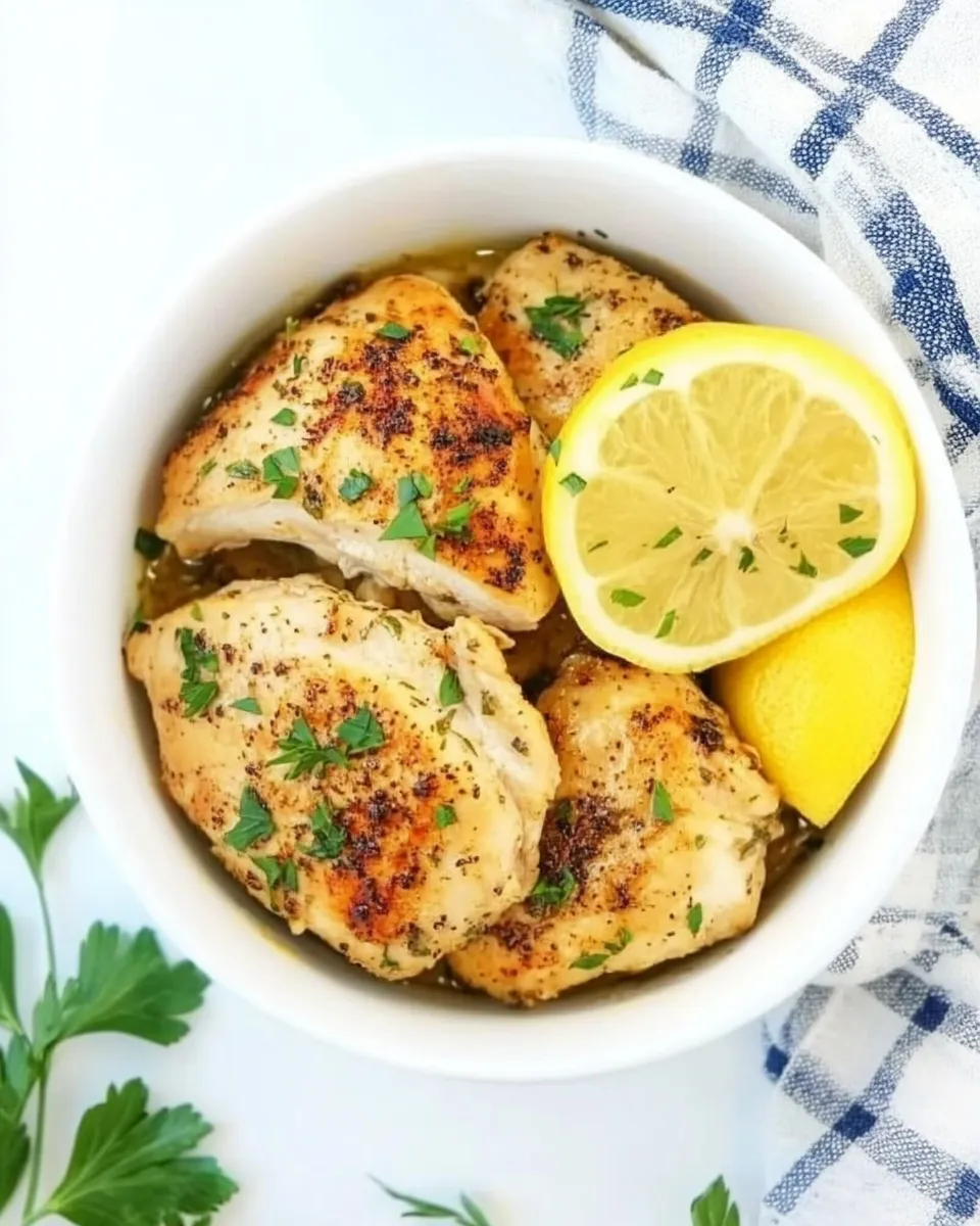 Easy Instant Pot Lemon Chicken recipe photo