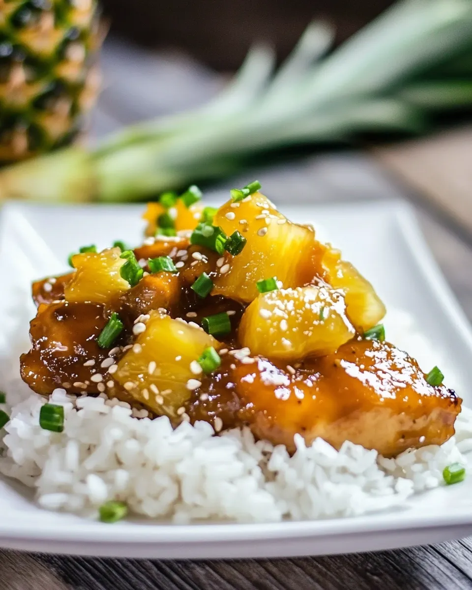Classic Instant Pot Pineapple Chicken image
