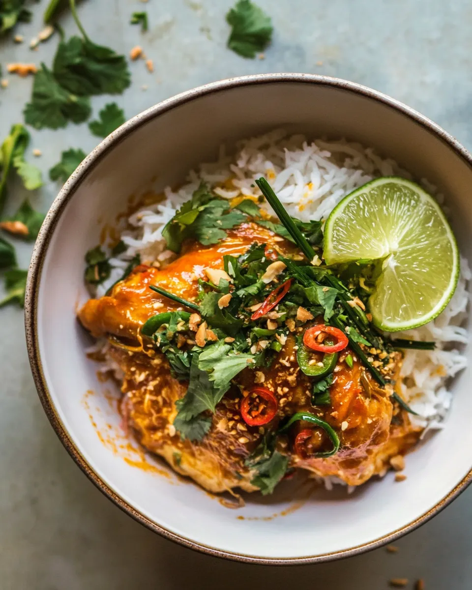 easy Instant Pot Thai Lemongrass Chicken. picture