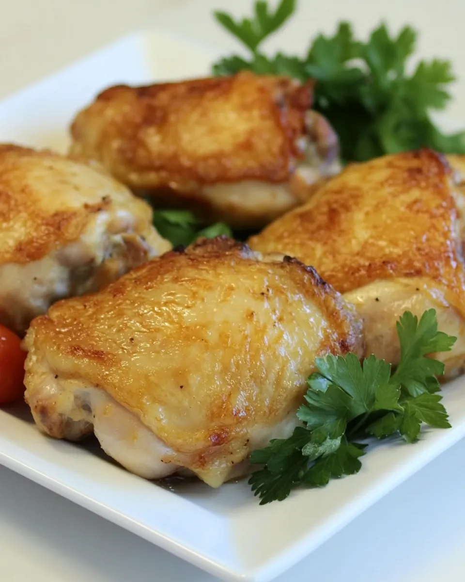 Classic Keto Chicken Thighs recipe image