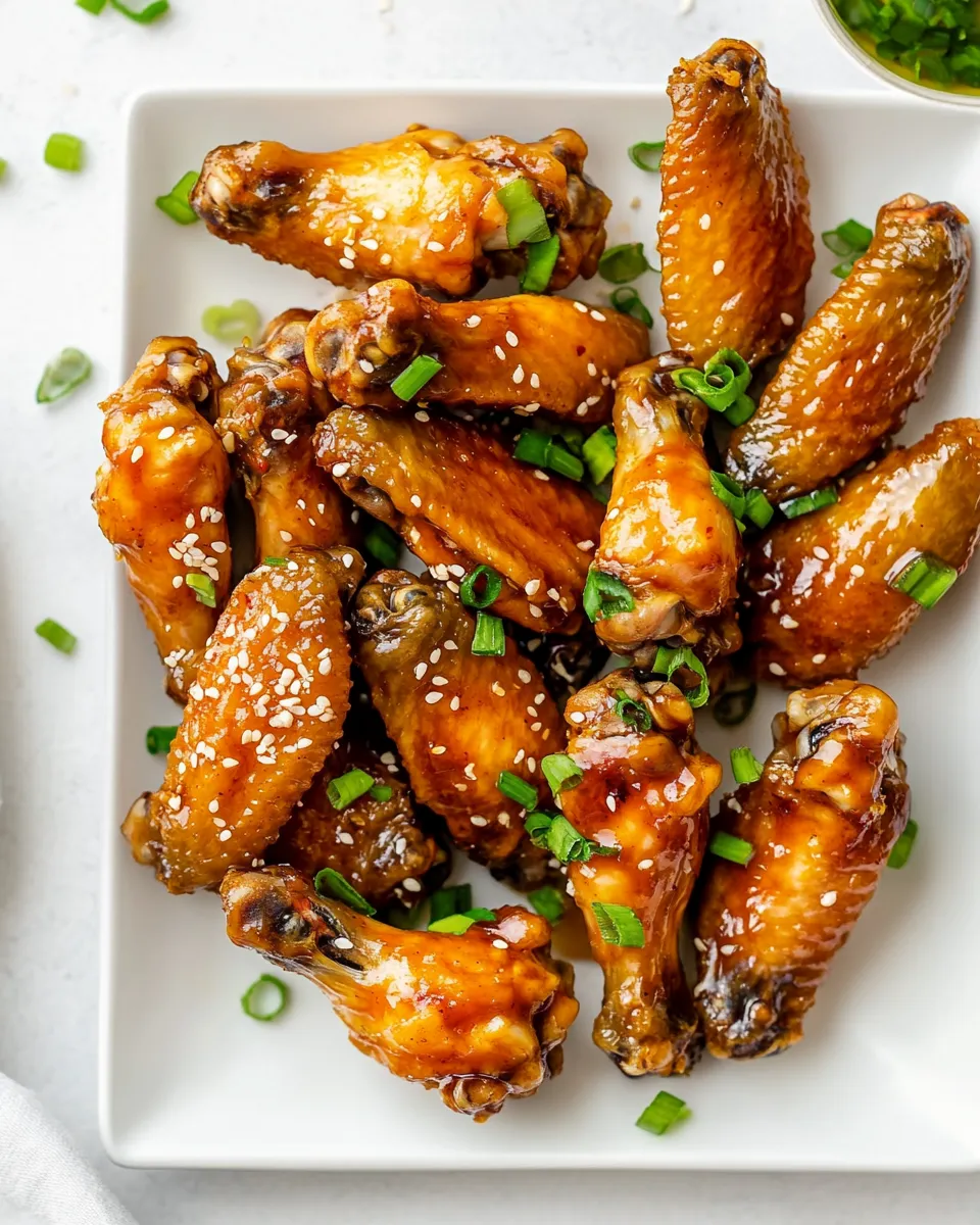 Classic Korean Air Fryer Chicken Wings image