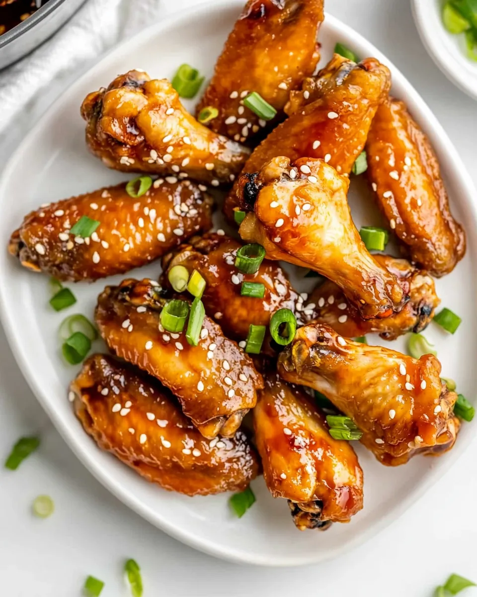 Easy Korean Air Fryer Chicken Wings recipe photo
