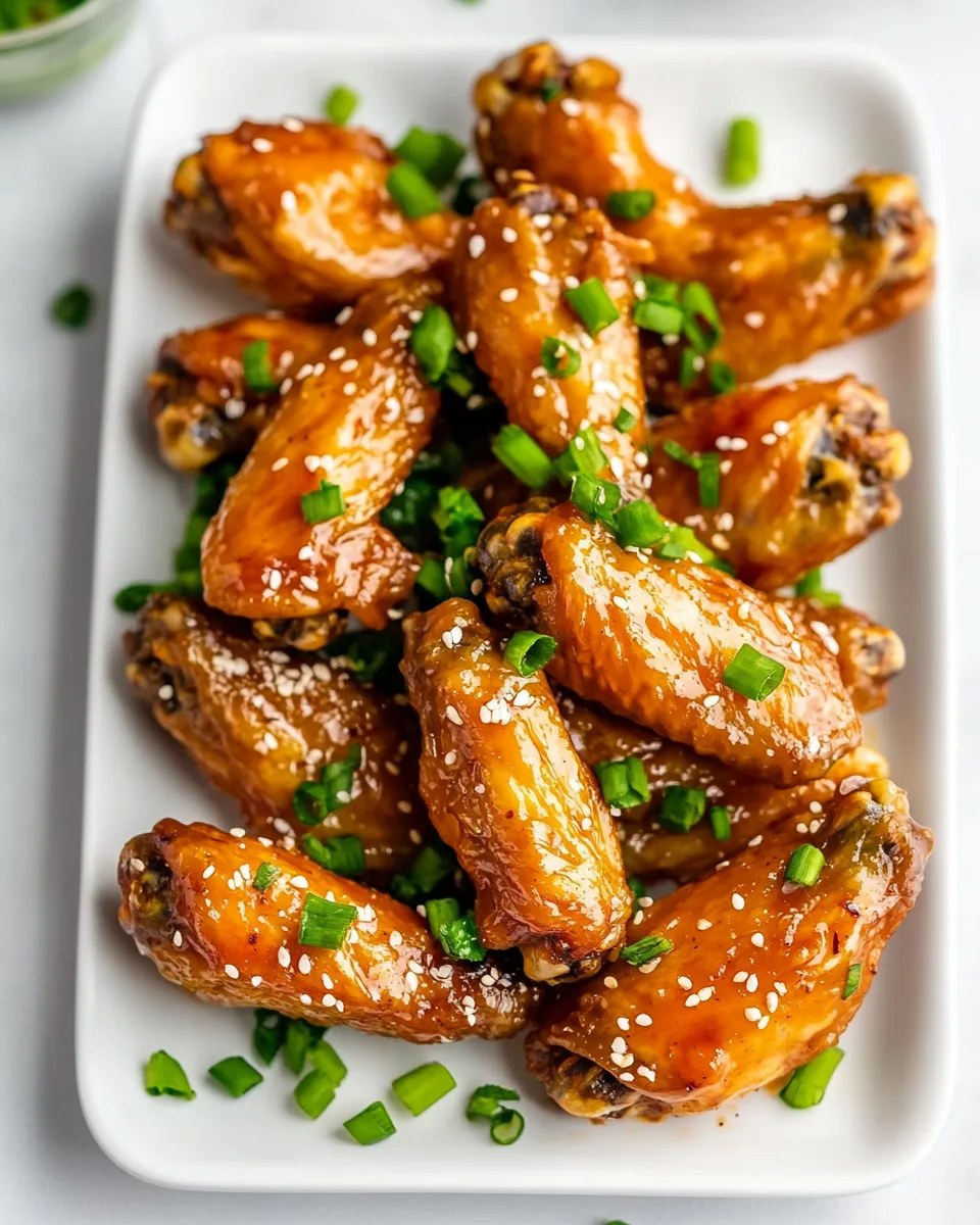 Delicious Korean Air Fryer Chicken Wings dish photo