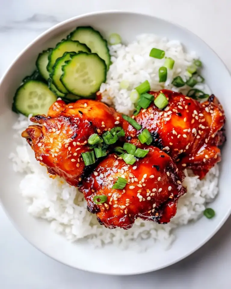Homemade Korean Chicken Thighs photo