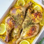 Homemade Lemon Spatchcock Chicken photo