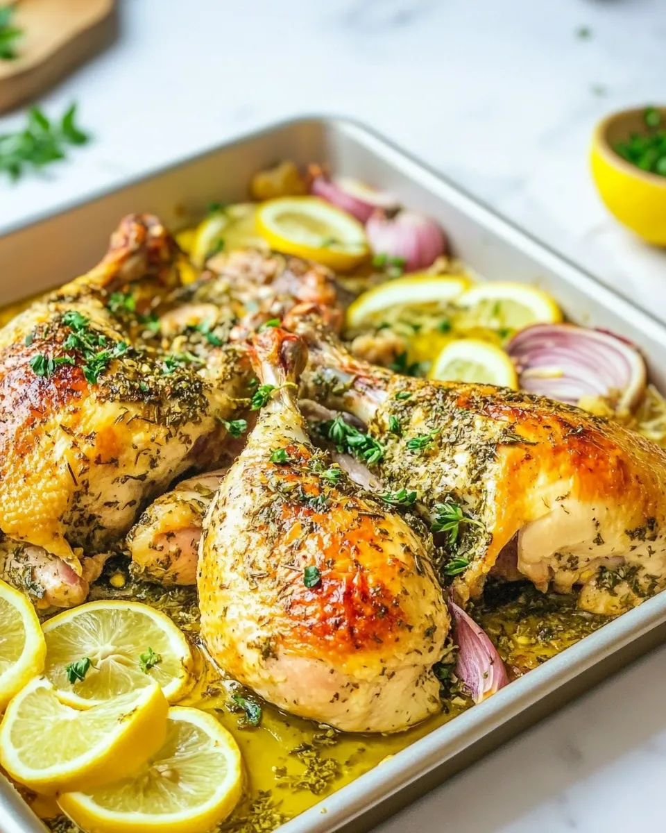 Classic Lemon Spatchcock Chicken image